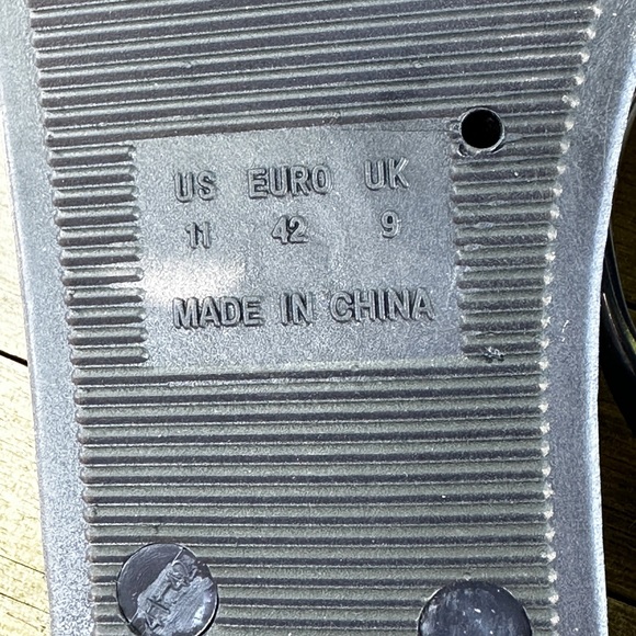 Capelli Thong Sandals, Navy Blue w/ Clear Rhinestones, Women’s Size 11, New - Picture 10 of 11